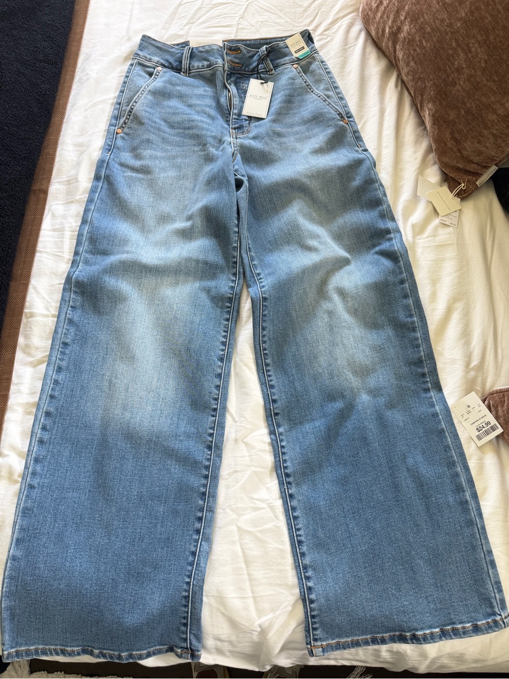 Judy Blue Wide Leg Light Blue Women’s Jeans size 3/26 NWT